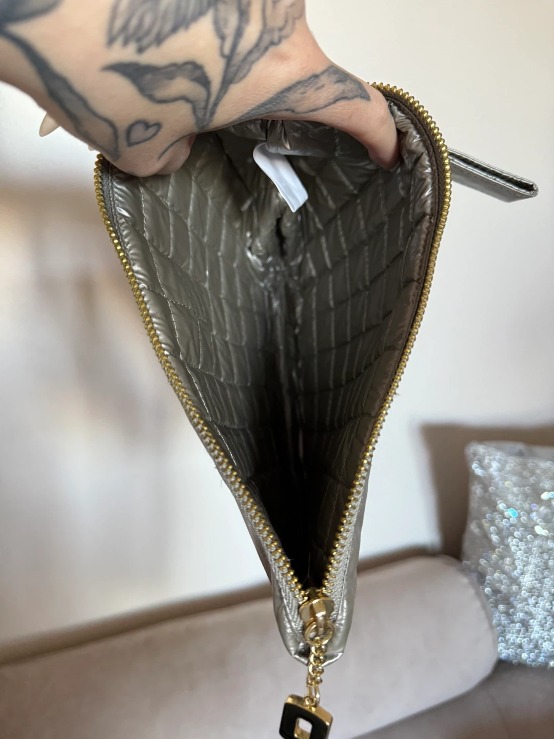 Silver Wristlet Bag - photo 3