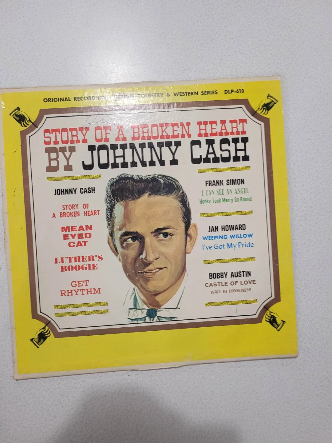 Johnny Cash - Story of a Broken Heart Vinyl Record