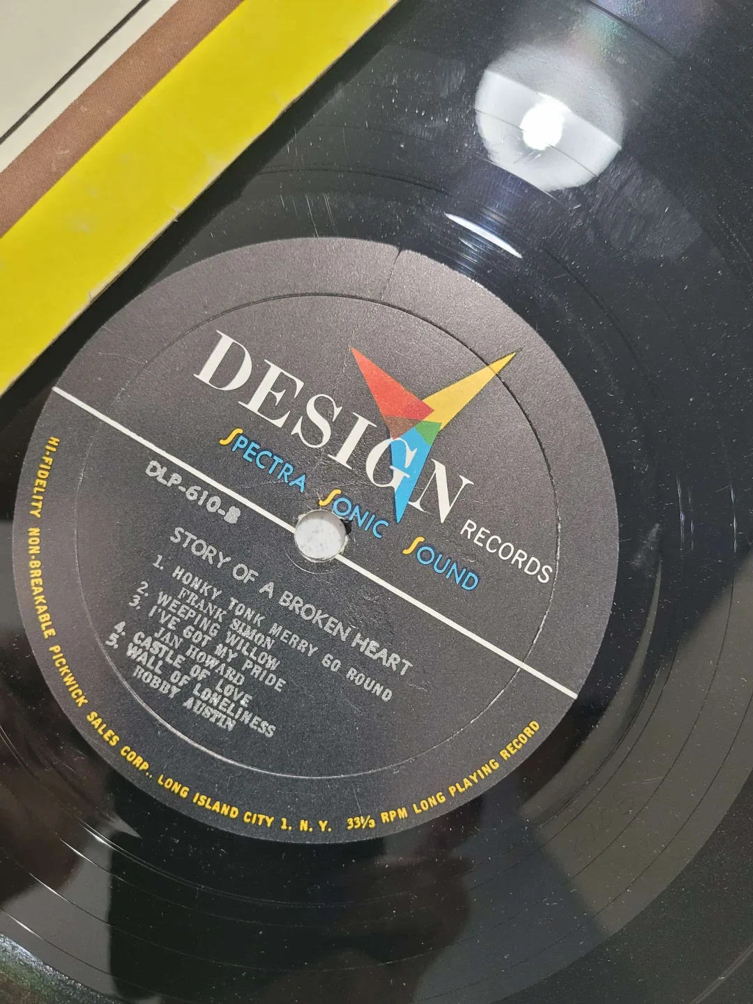 Johnny Cash - Story of a Broken Heart Vinyl Record image indicator(3)