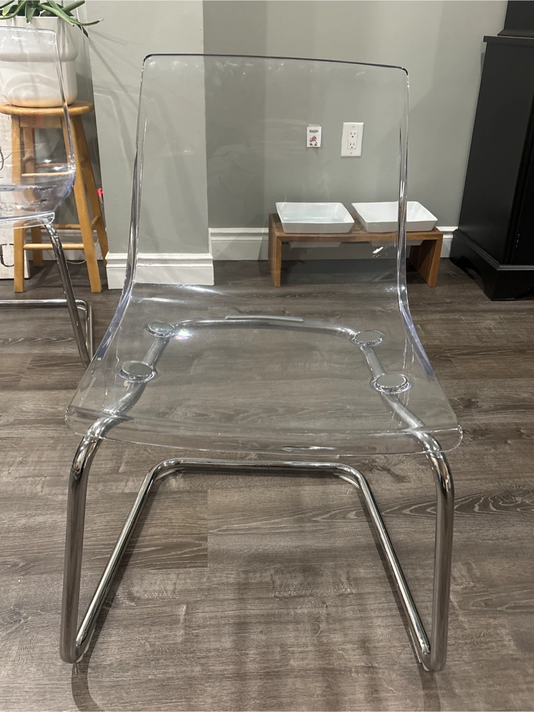 Acrylic Dining Chair - Clear 5 available - photo 2