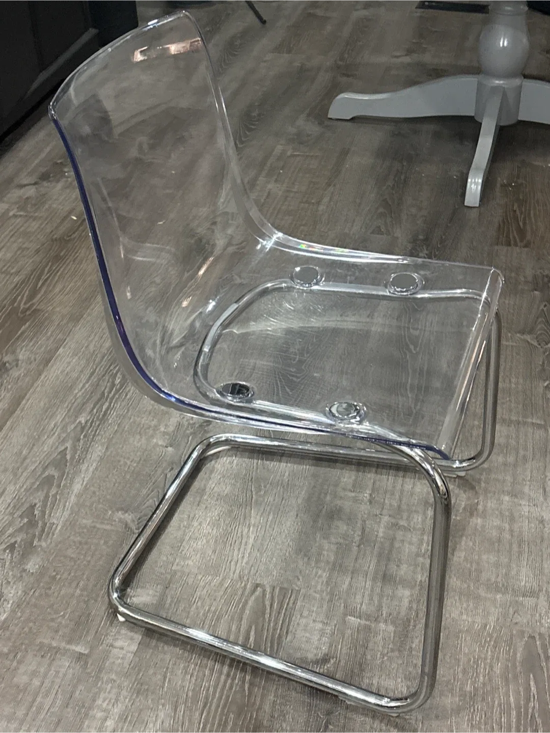 Acrylic Dining Chair - Clear 5 available