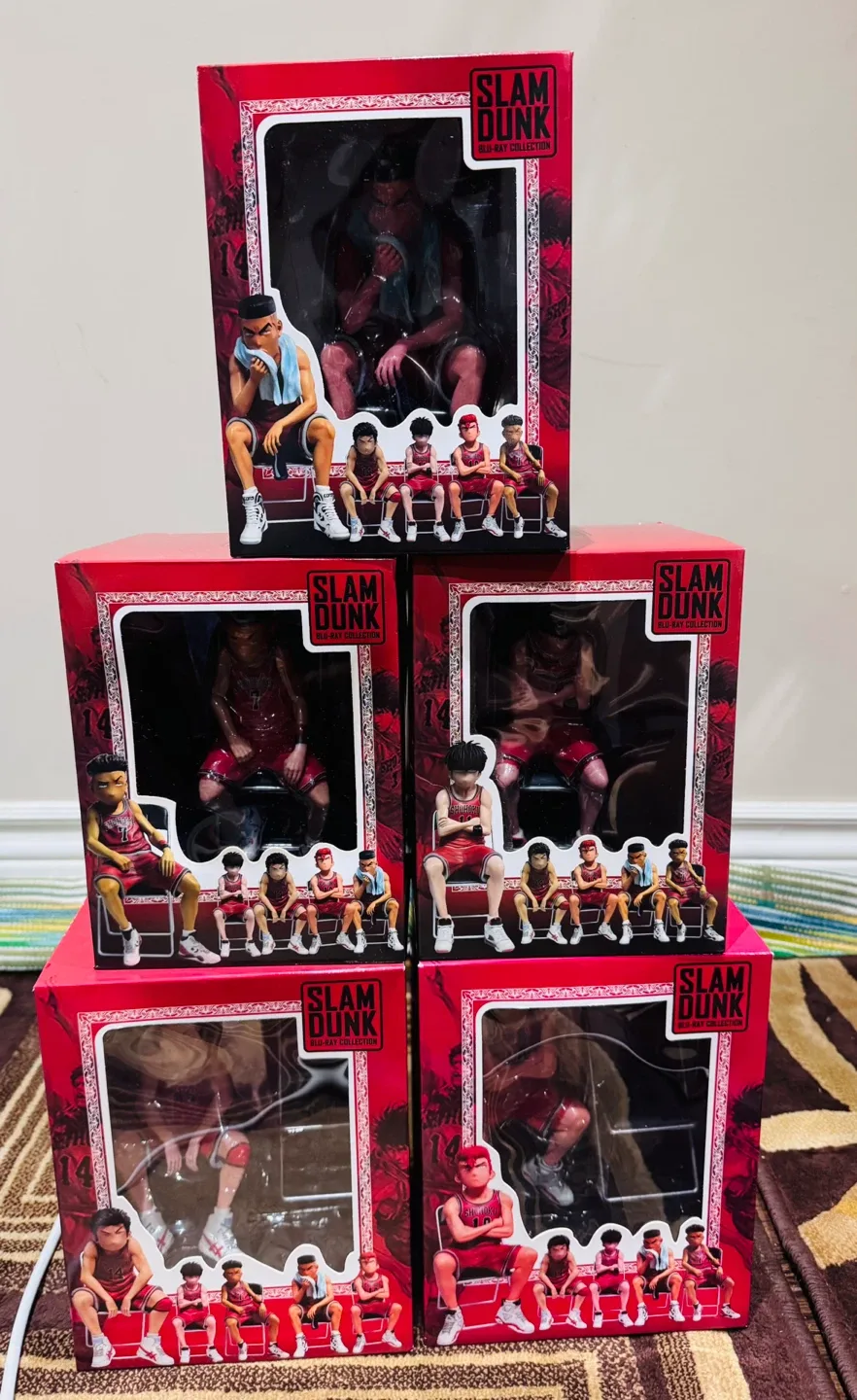 BNIB-“SLAM DUNK” blu-ray action figures- perfect Christmas gift image indicator(2)