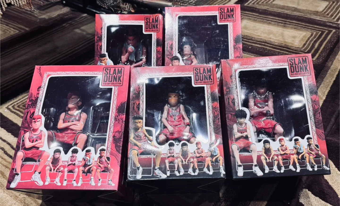 BNIB-“SLAM DUNK” blu-ray action figures- perfect Christmas gift