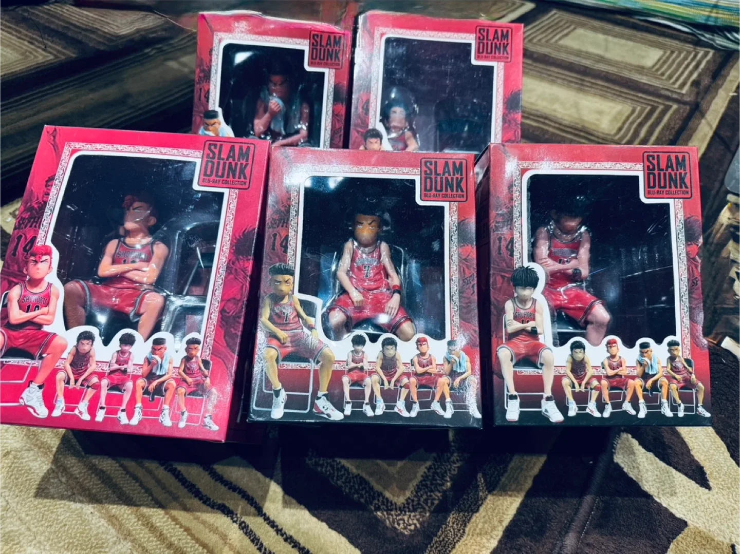 BNIB-“SLAM DUNK” blu-ray action figures- perfect Christmas gift image indicator(7)