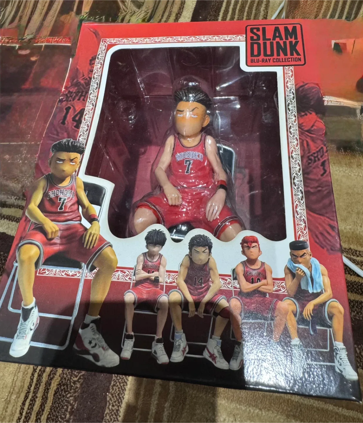 BNIB-“SLAM DUNK” blu-ray action figures- perfect Christmas gift image indicator(10)