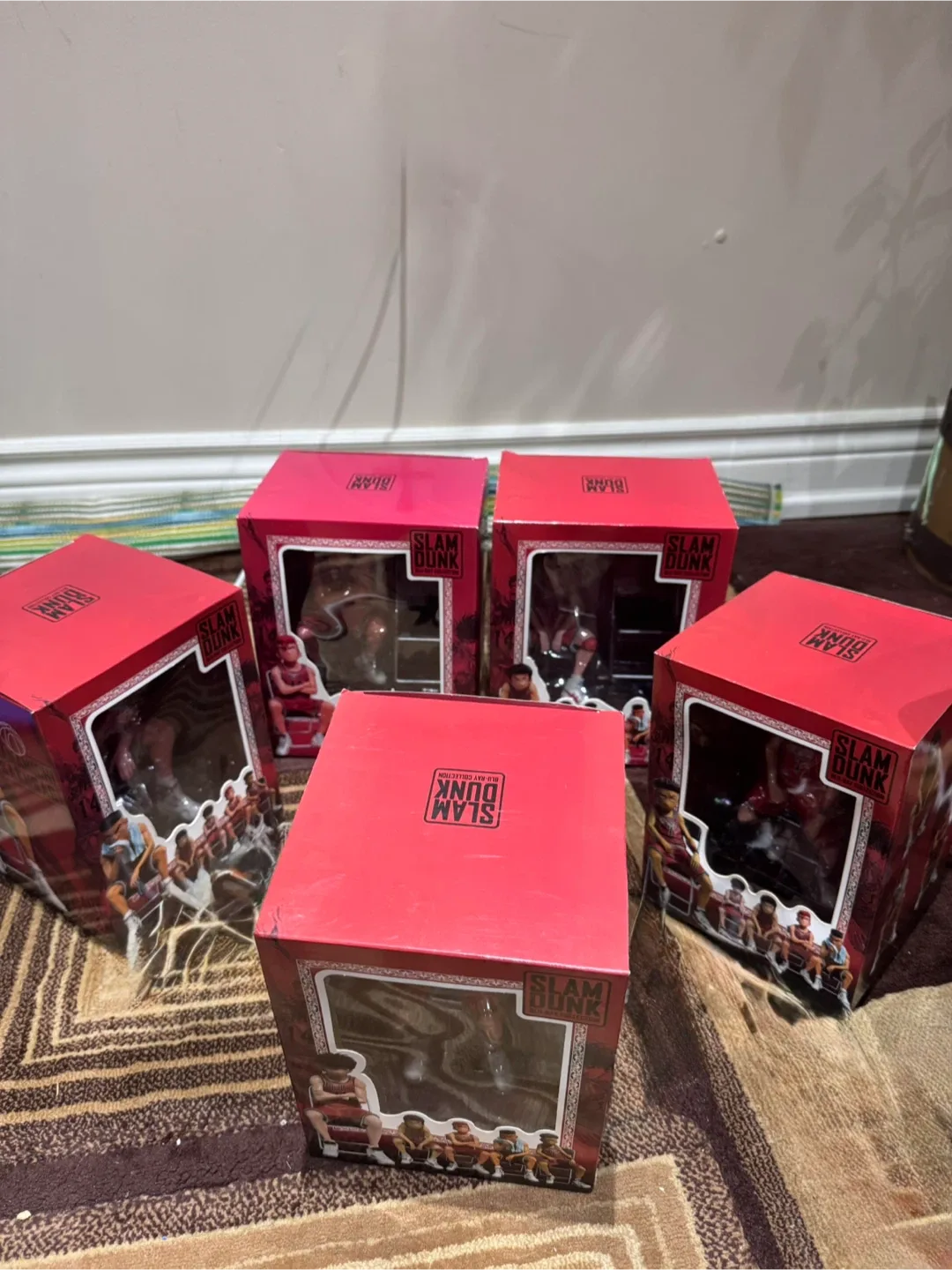 BNIB-“SLAM DUNK” blu-ray action figures- perfect Christmas gift image indicator(9)