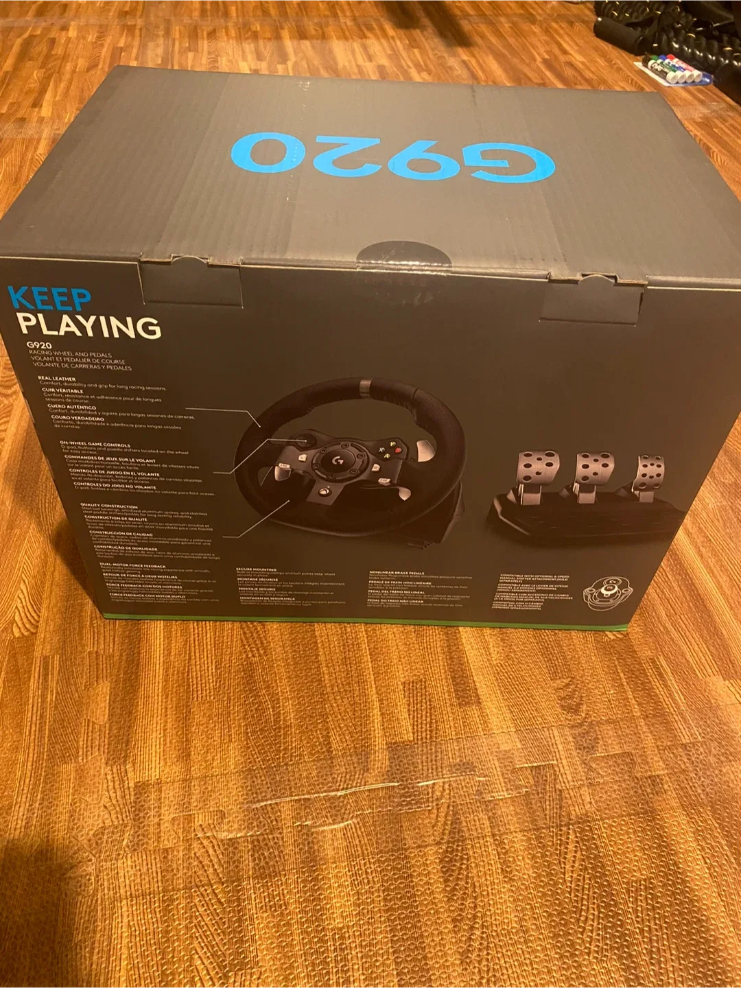 Logitech G920 Racing Wheel and Pedals for Xbox image indicator(2)