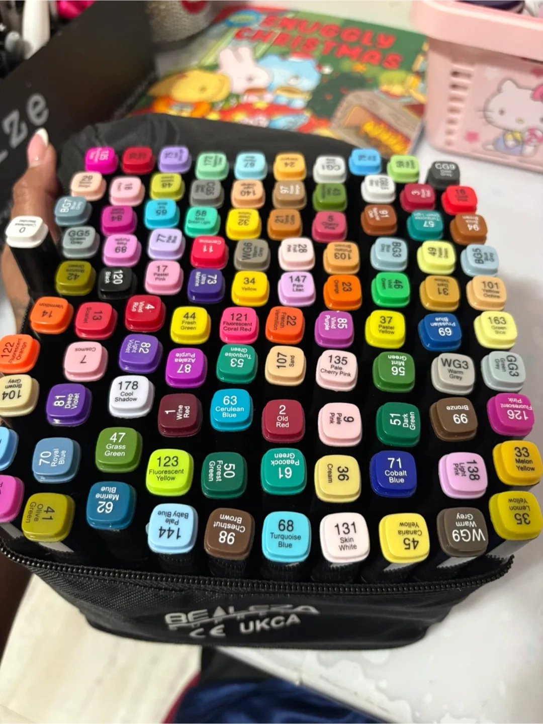 Bealeza Suprema 100 Dual Tip Brush Marker Set