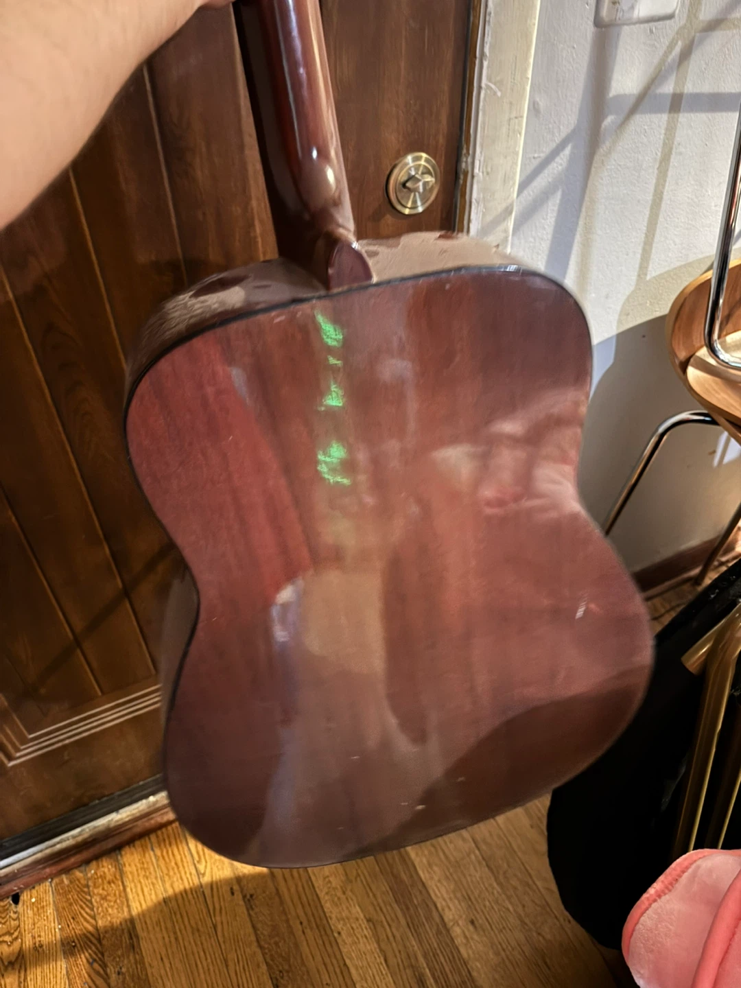 Yamaha FG-401 Acoustic Guitar - photo 4