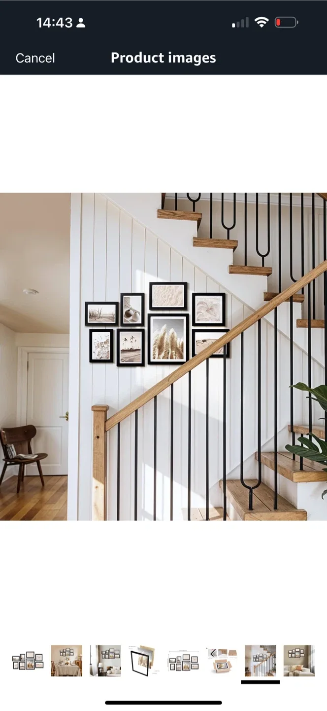 8-Piece Gallery Wall Picture Frame Set image indicator(5)