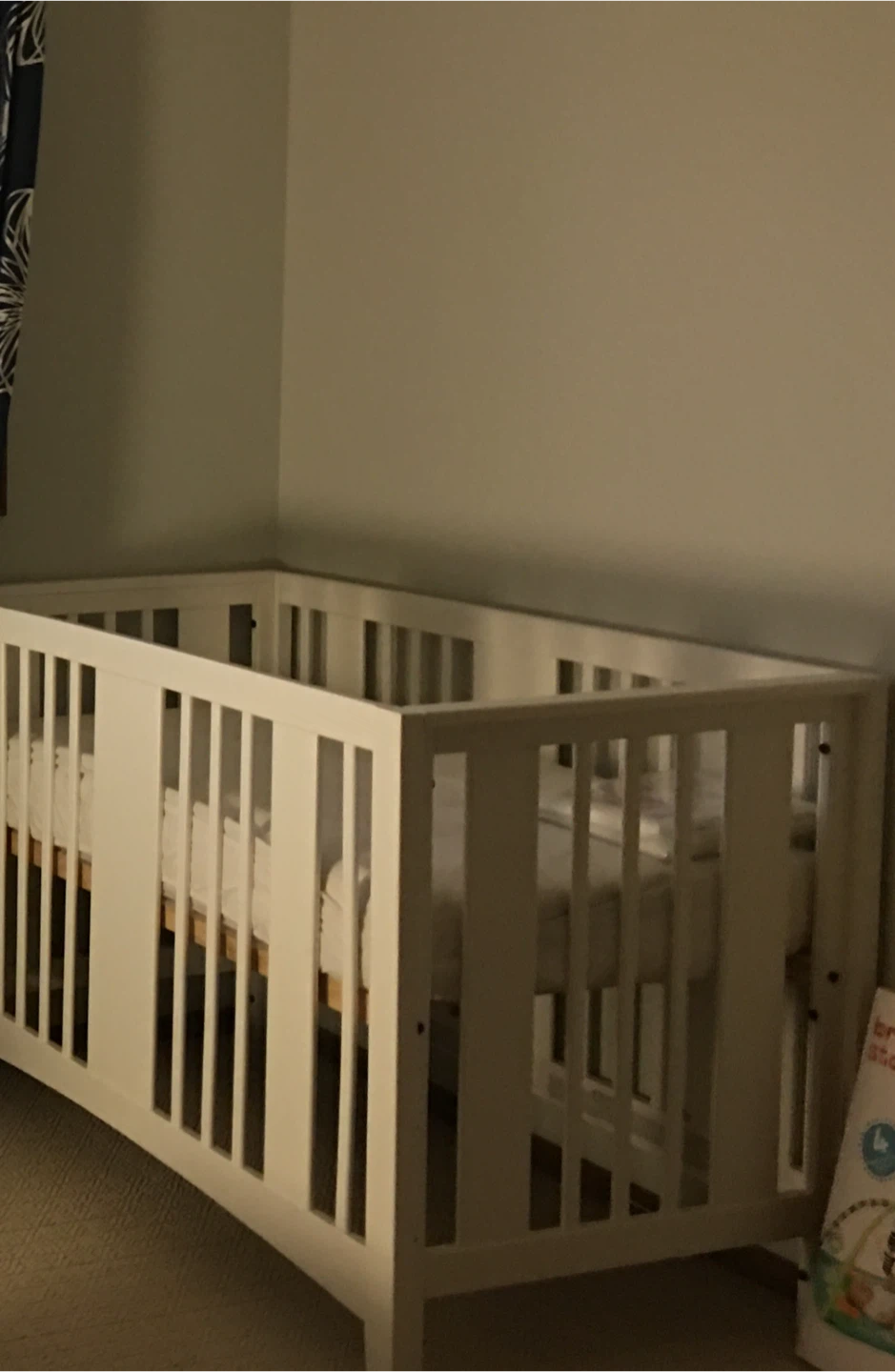 White Baby Crib
