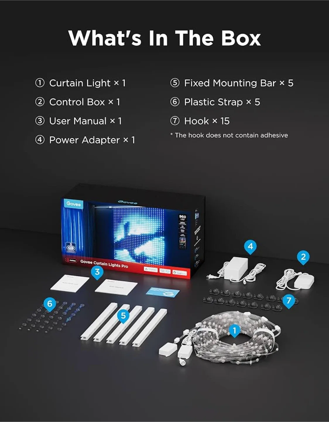 Govee Curtain Lights Pro