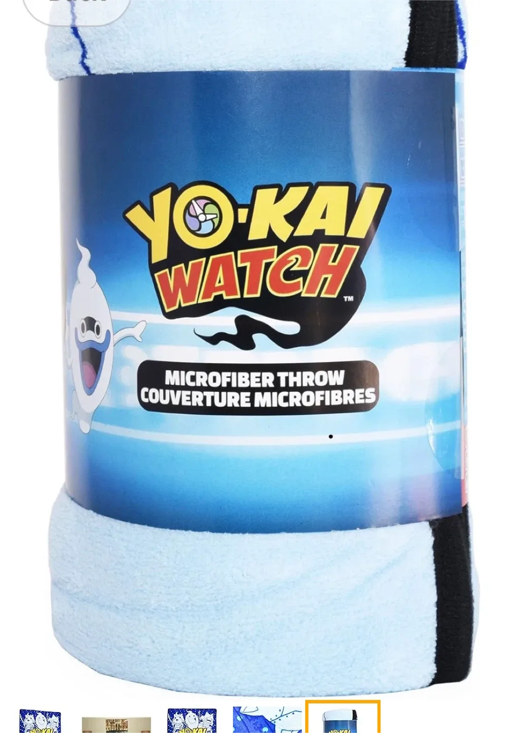Yo-Kai Watch Microfiber Throw - New