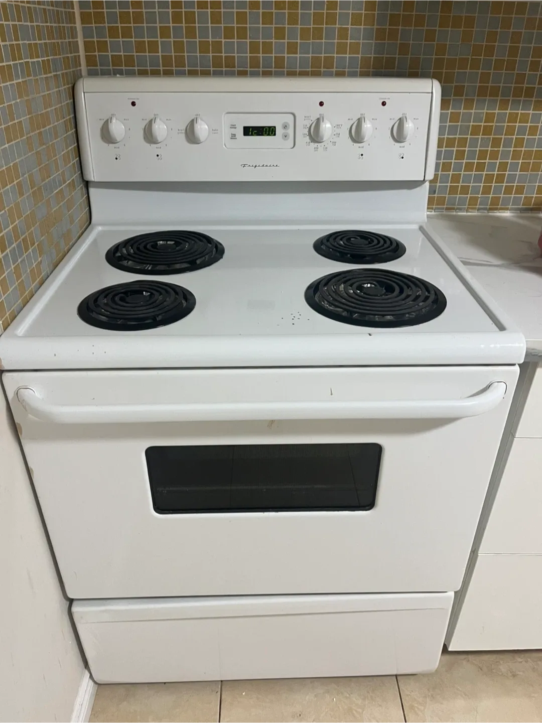 Frigidaire Electric Range Stove - White
