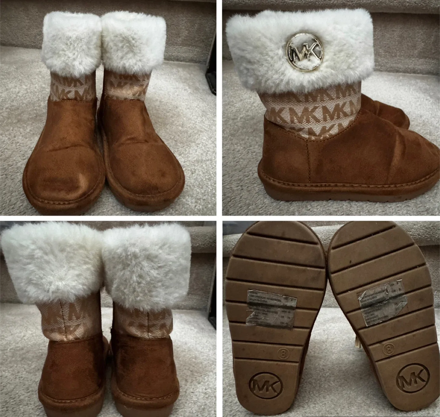 Michael Kors Brown Boots - Size 8