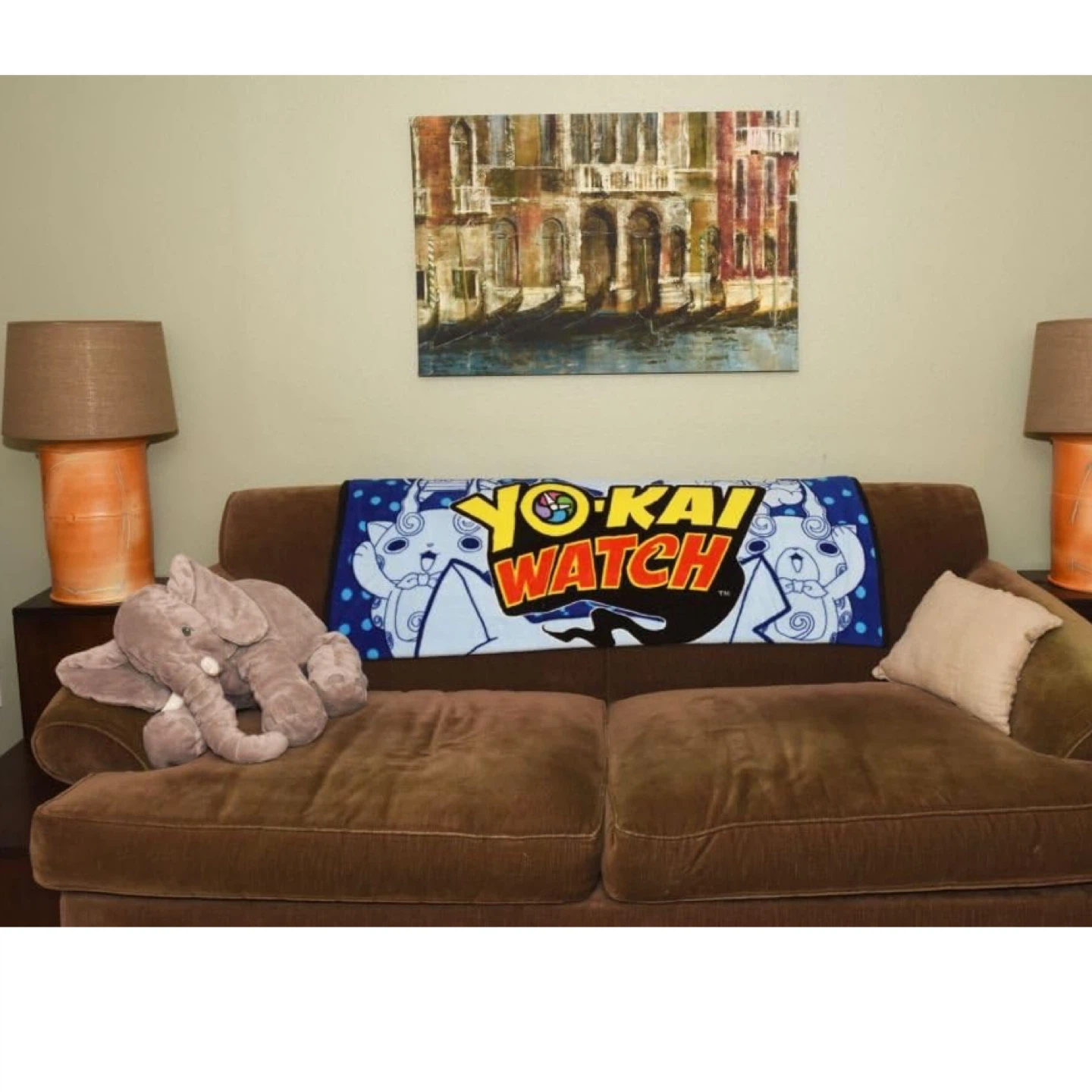Yo-Kai Watch Microfiber Throw - New - photo 2