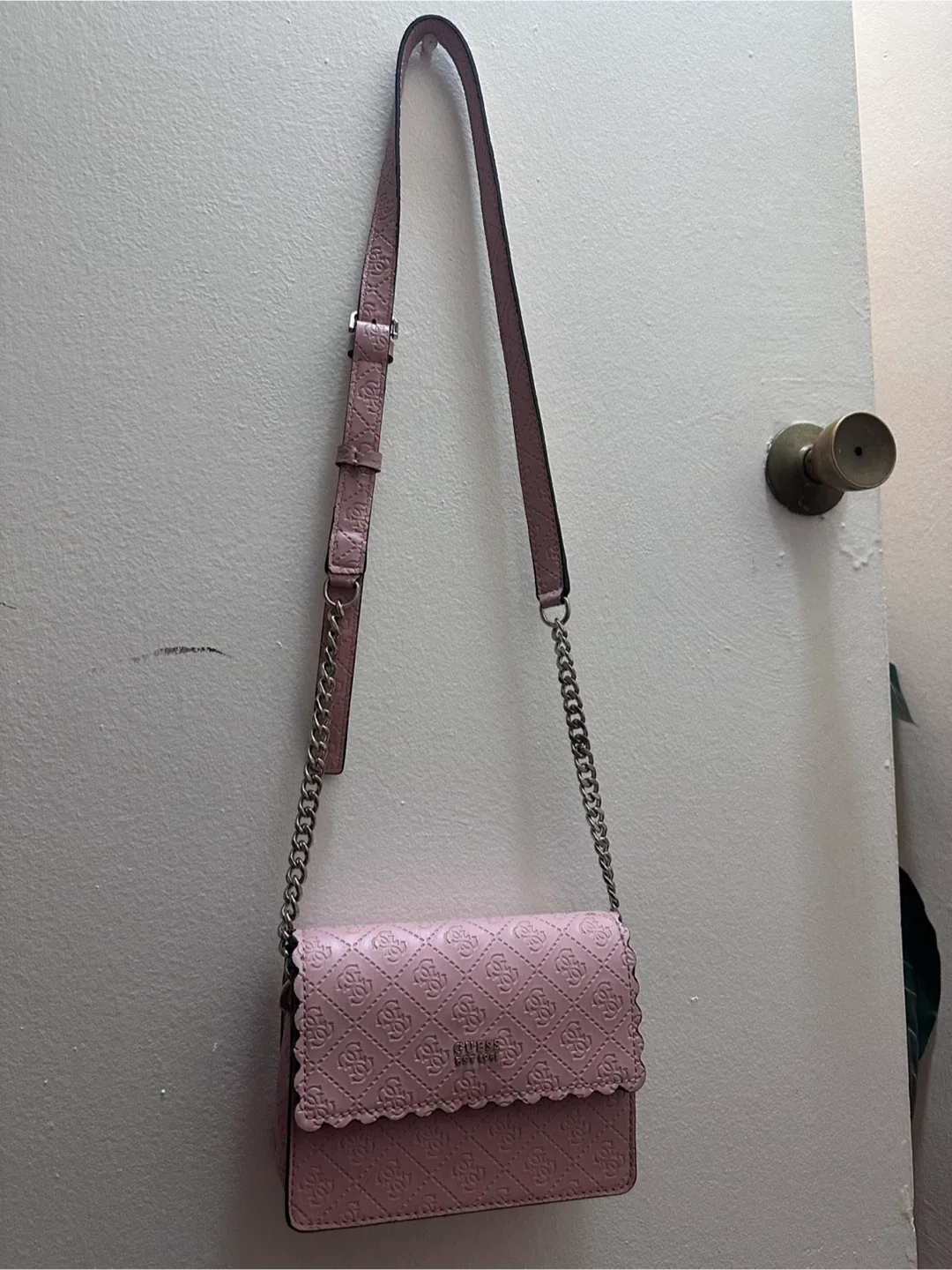 Guess Pink Crossbody Bag