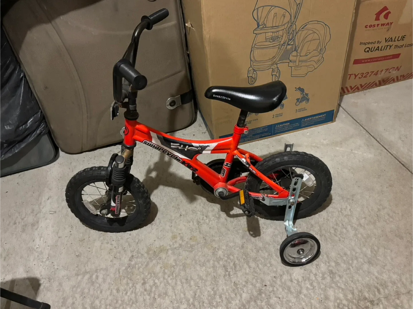 Supercycle Kids' Bike - Red