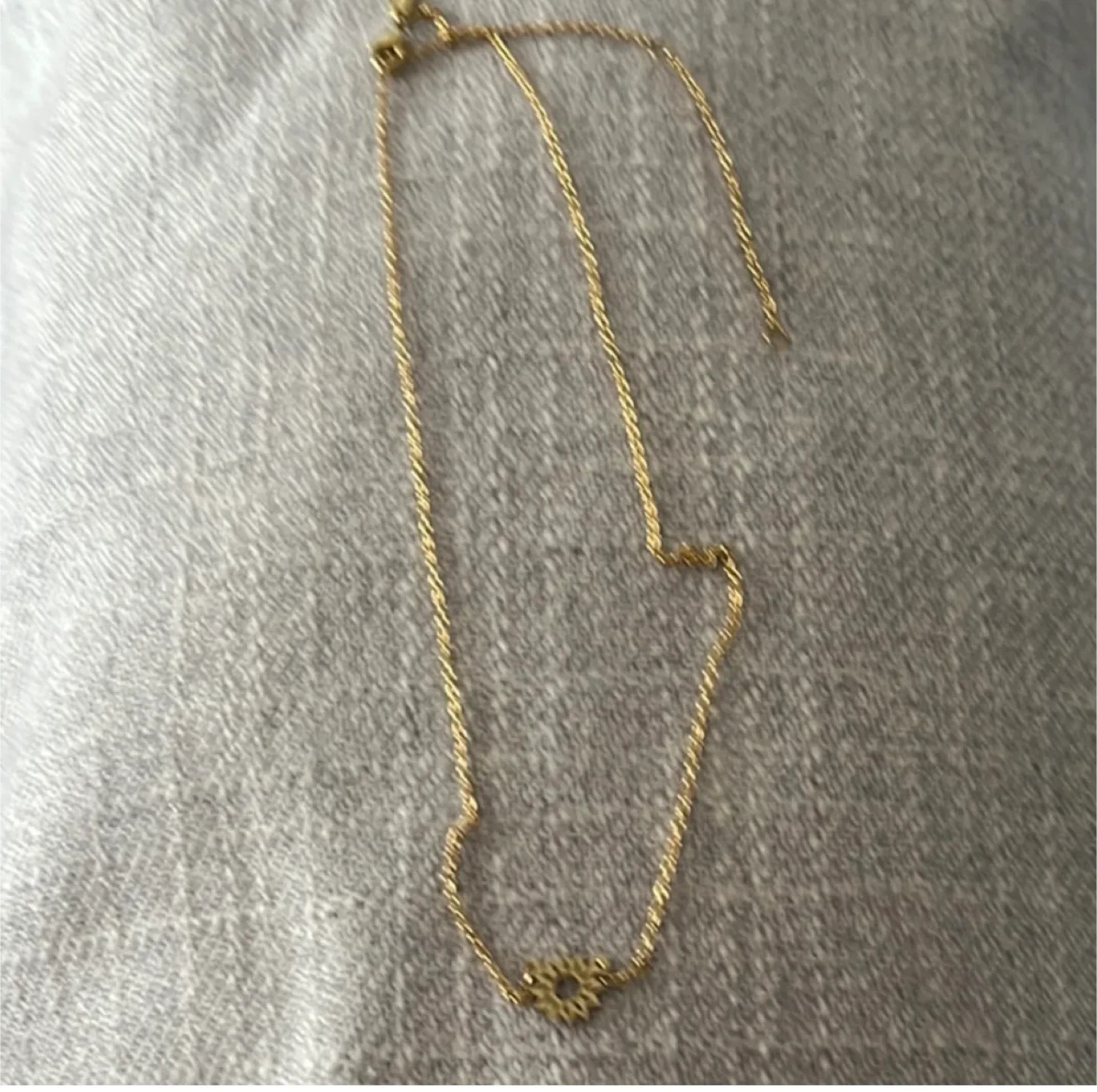 Marina De Buchi Gold Sunflower Necklace