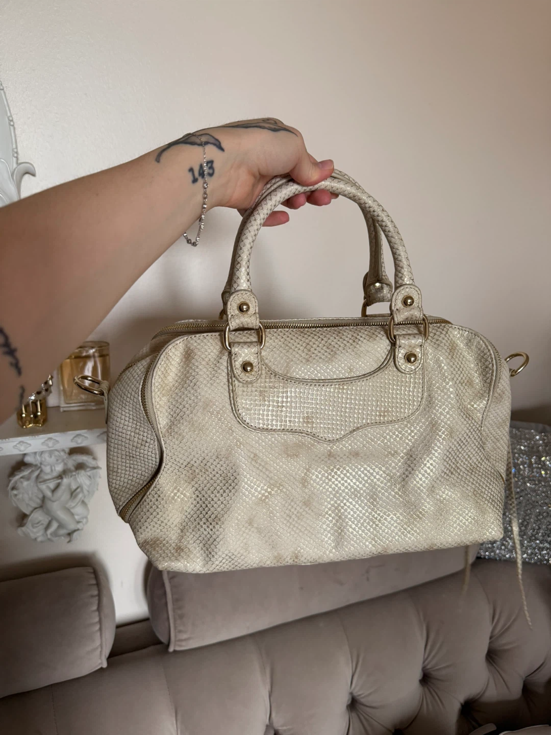 Rebecca Minkoff Snakeskin Satchel - photo 4