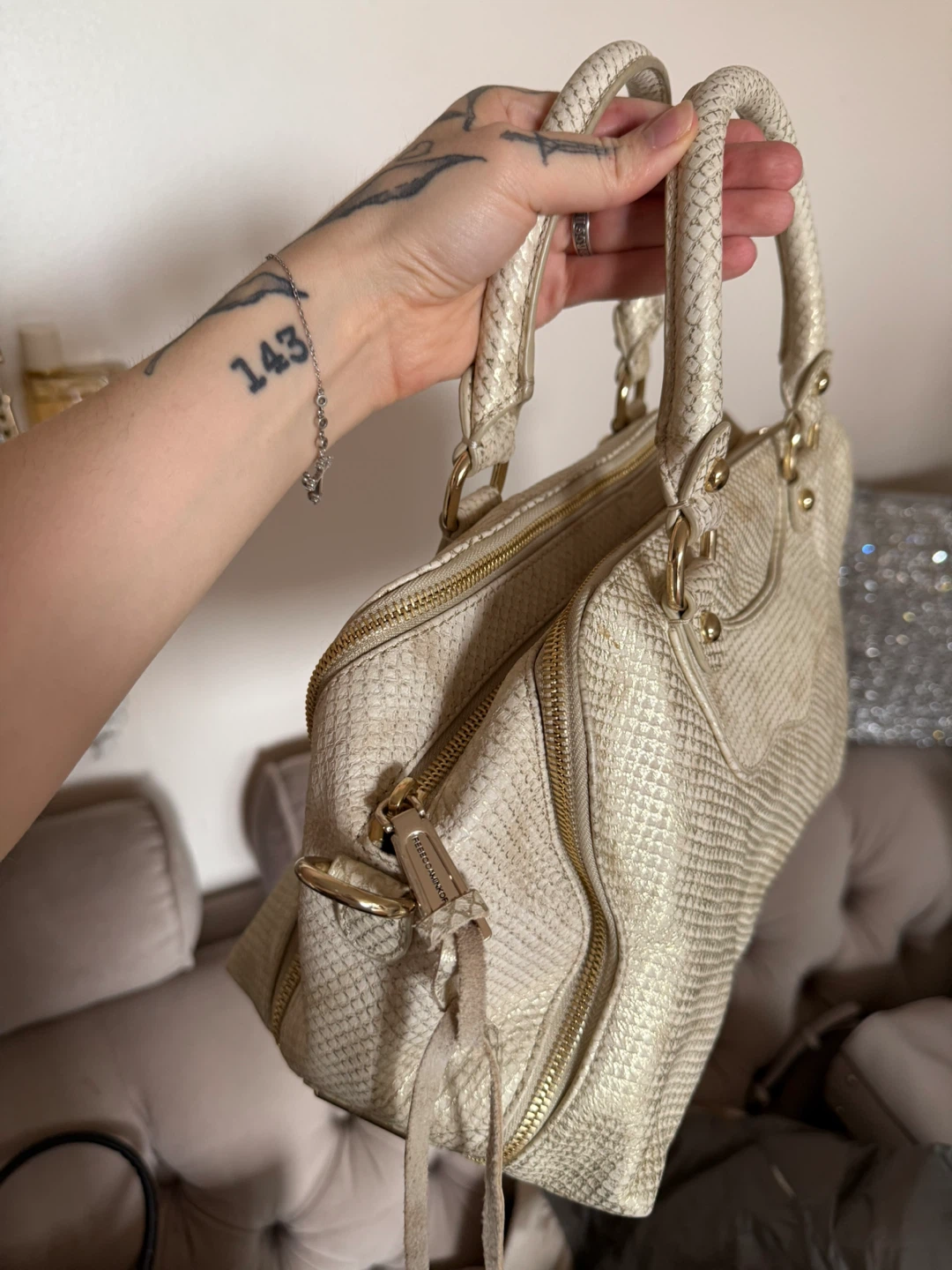 Rebecca Minkoff Snakeskin Satchel - photo 3