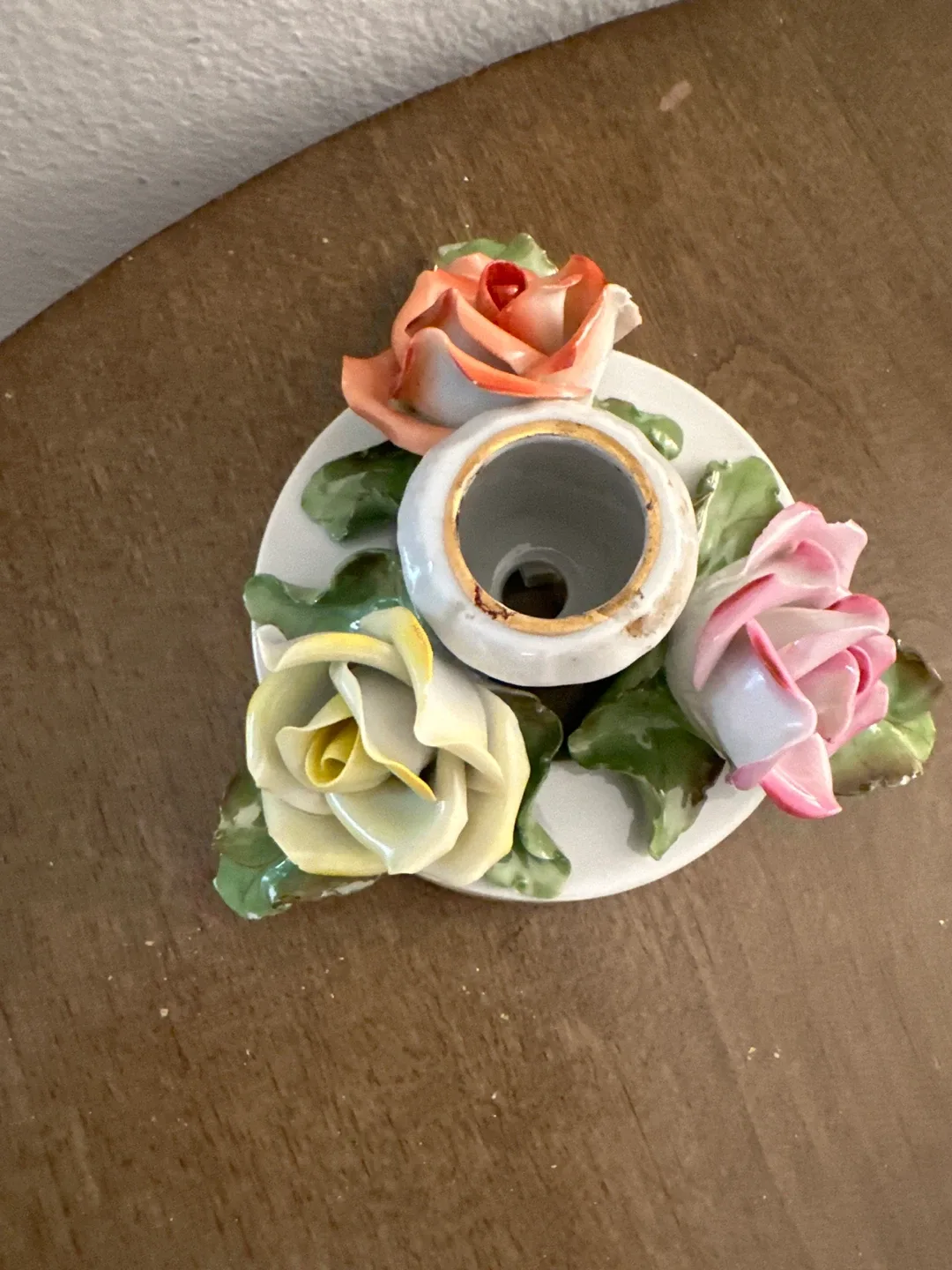 Herend Hungary Porcelain Rose Vase image indicator(2)