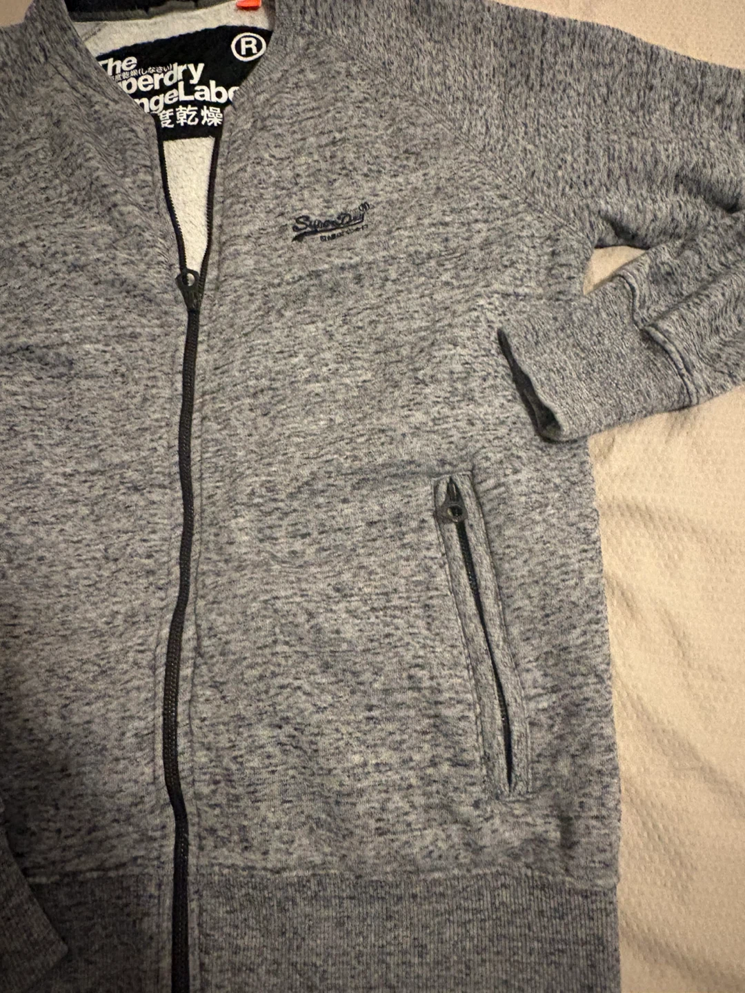 Superdry Orange Label Zip Up Jacket Size M - photo 3