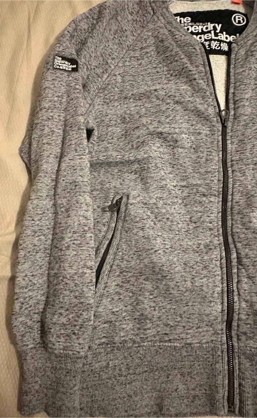 Superdry Orange Label Zip Up Jacket Size M - photo 2