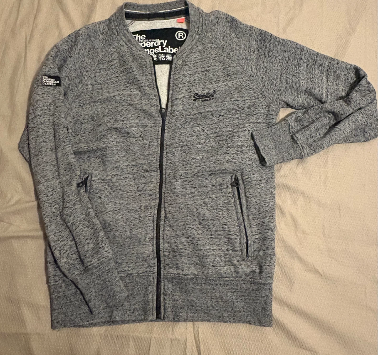 Superdry Orange Label Zip Up Jacket Size M - photo 4