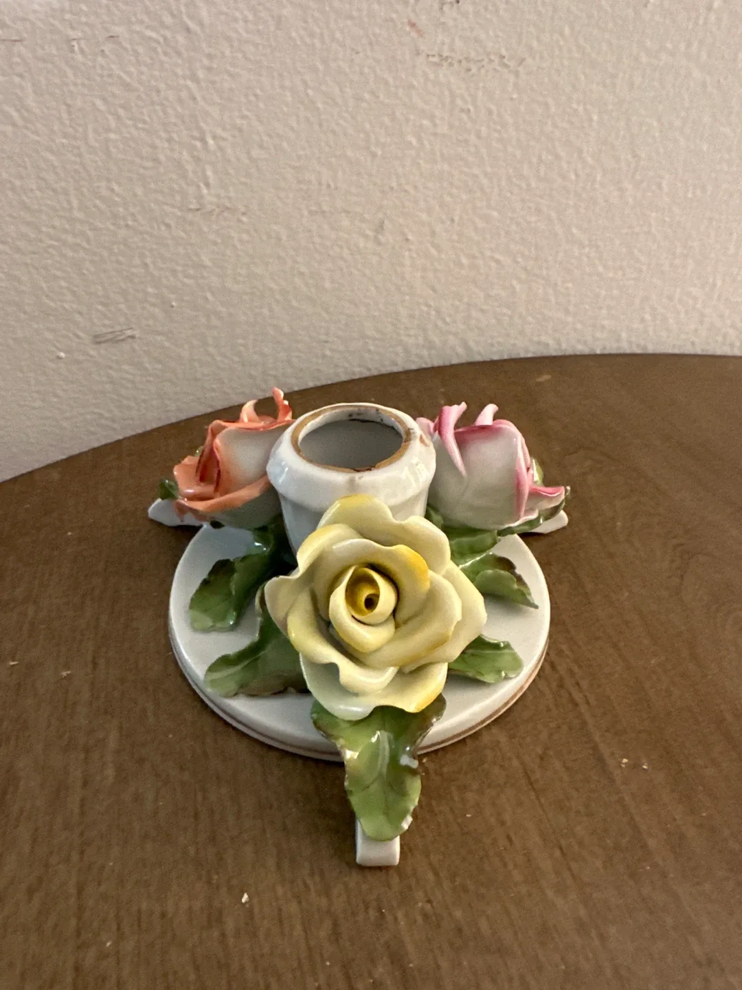 Herend Hungary Porcelain Rose Vase image indicator(5)
