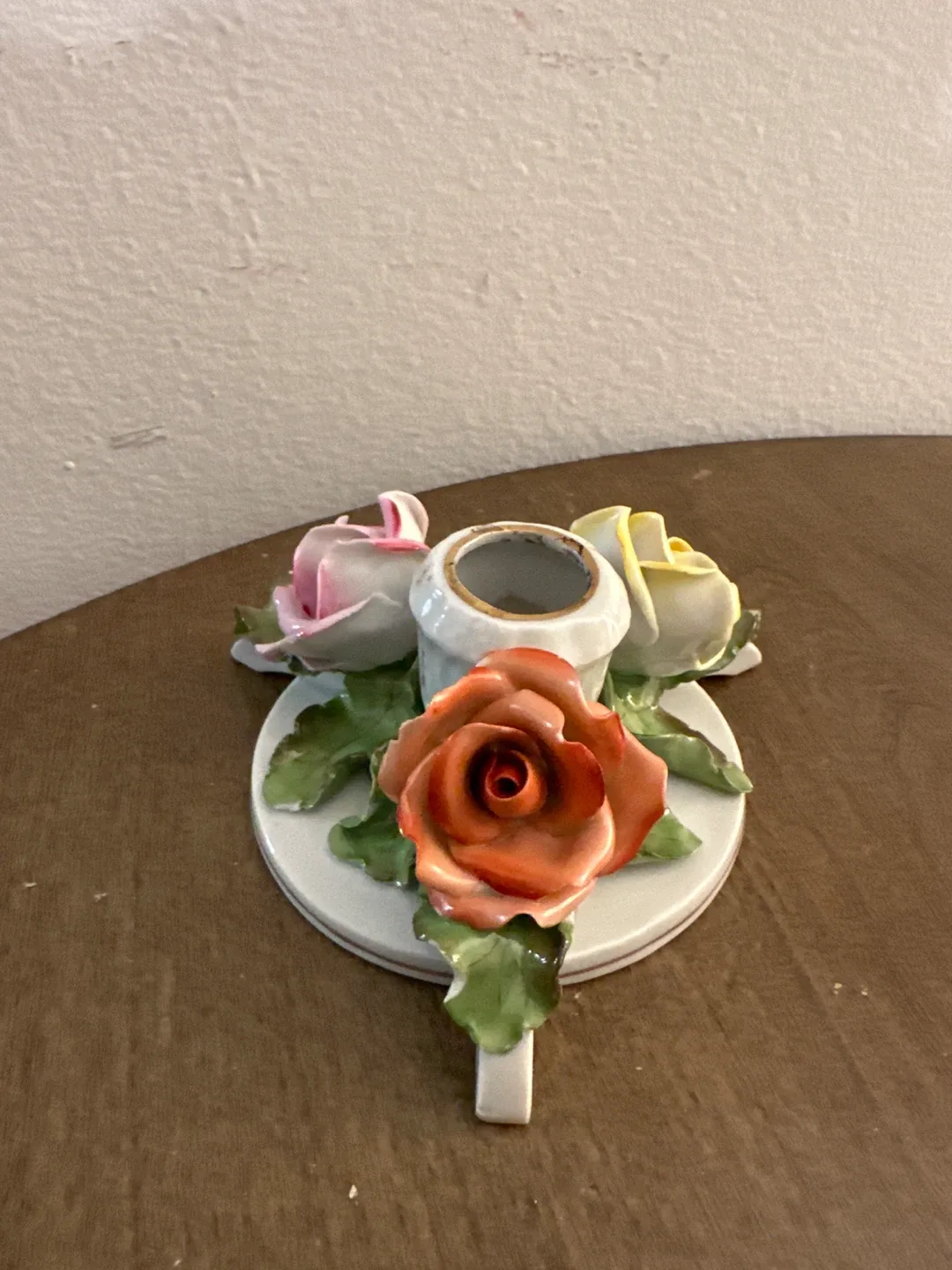 Herend Hungary Porcelain Rose Vase image indicator(6)