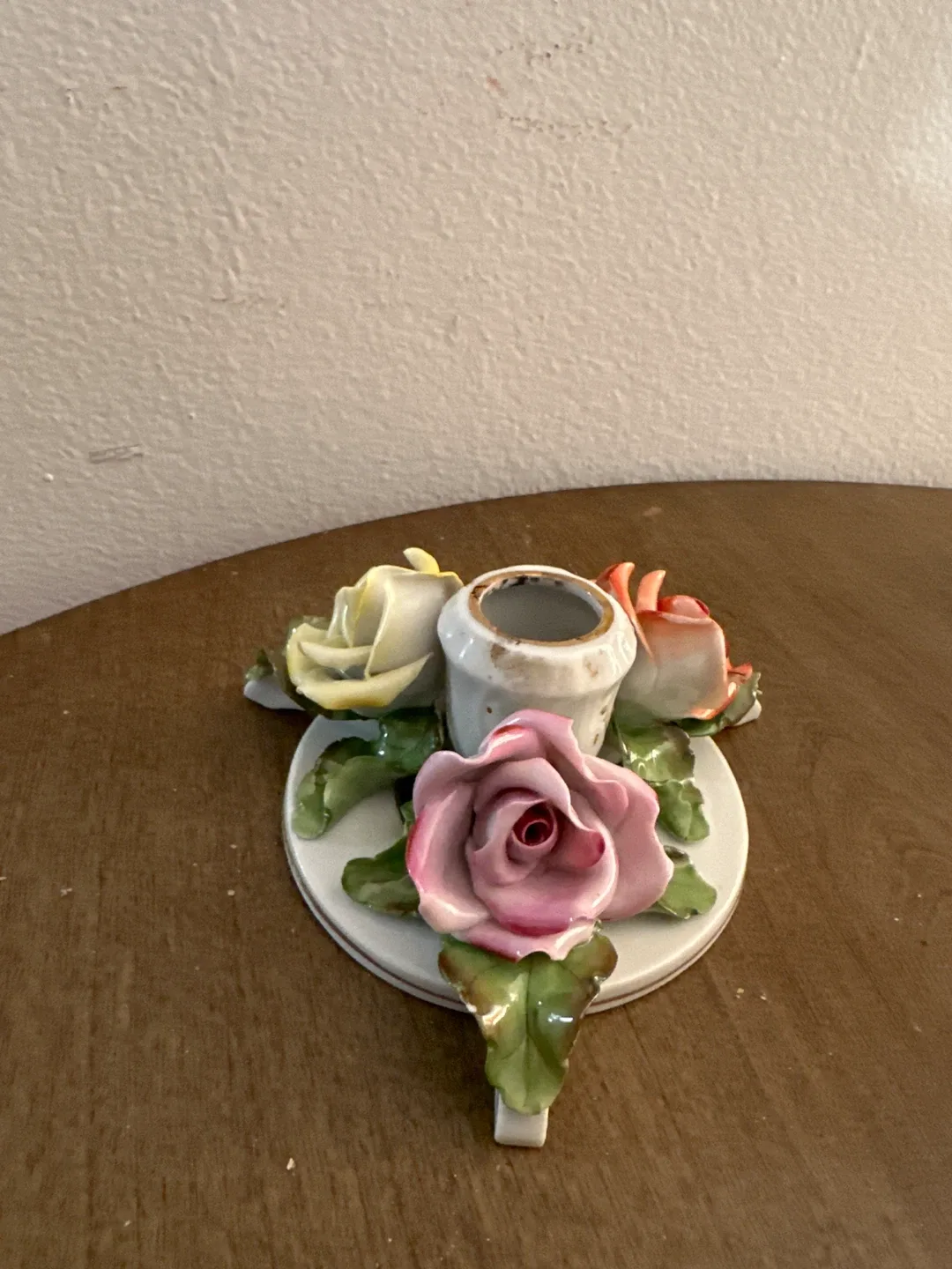 Herend Hungary Porcelain Rose Vase image indicator(4)