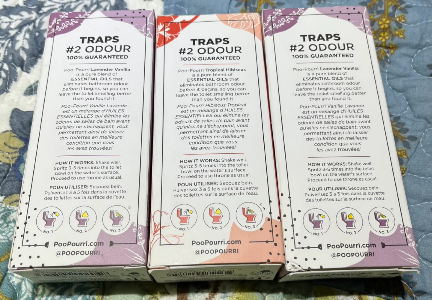 Poo-Pourri Toilet Spray (Lavender Vanilla & Tropical Hibiscus) - photo 2
