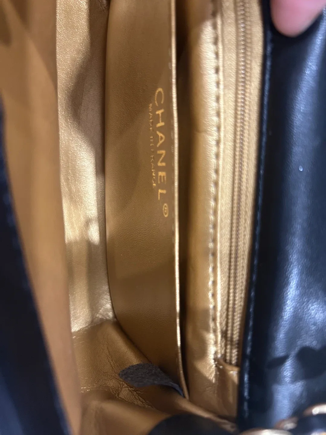 Chanel Black Mini Flap Bag image indicator(8)