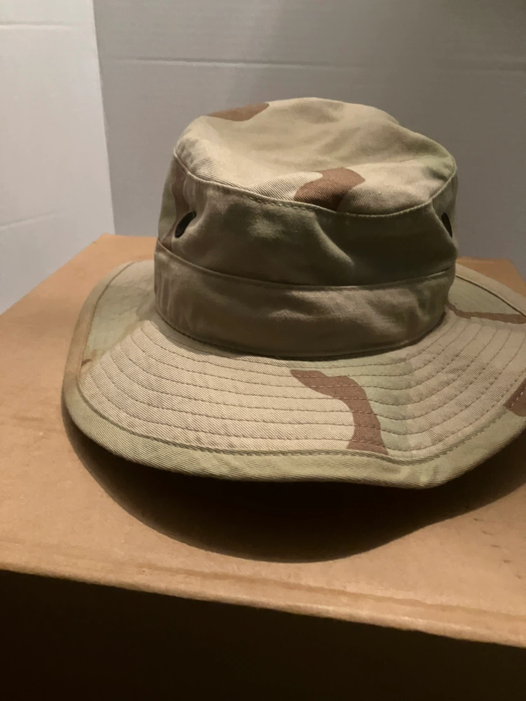 Desert Camouflage Hat, Size 6 7/8