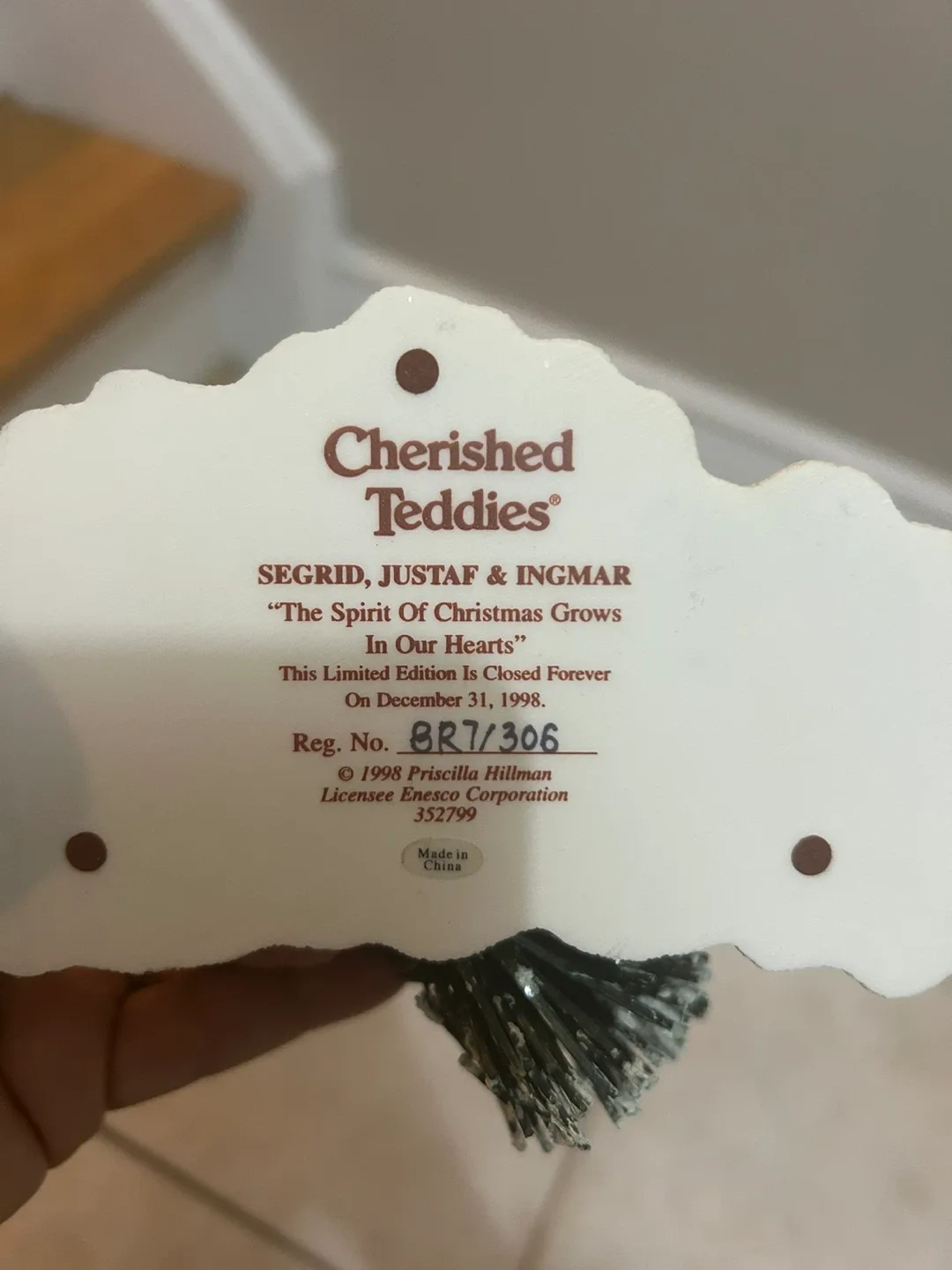 Cherished Teddies Figurine image indicator(2)