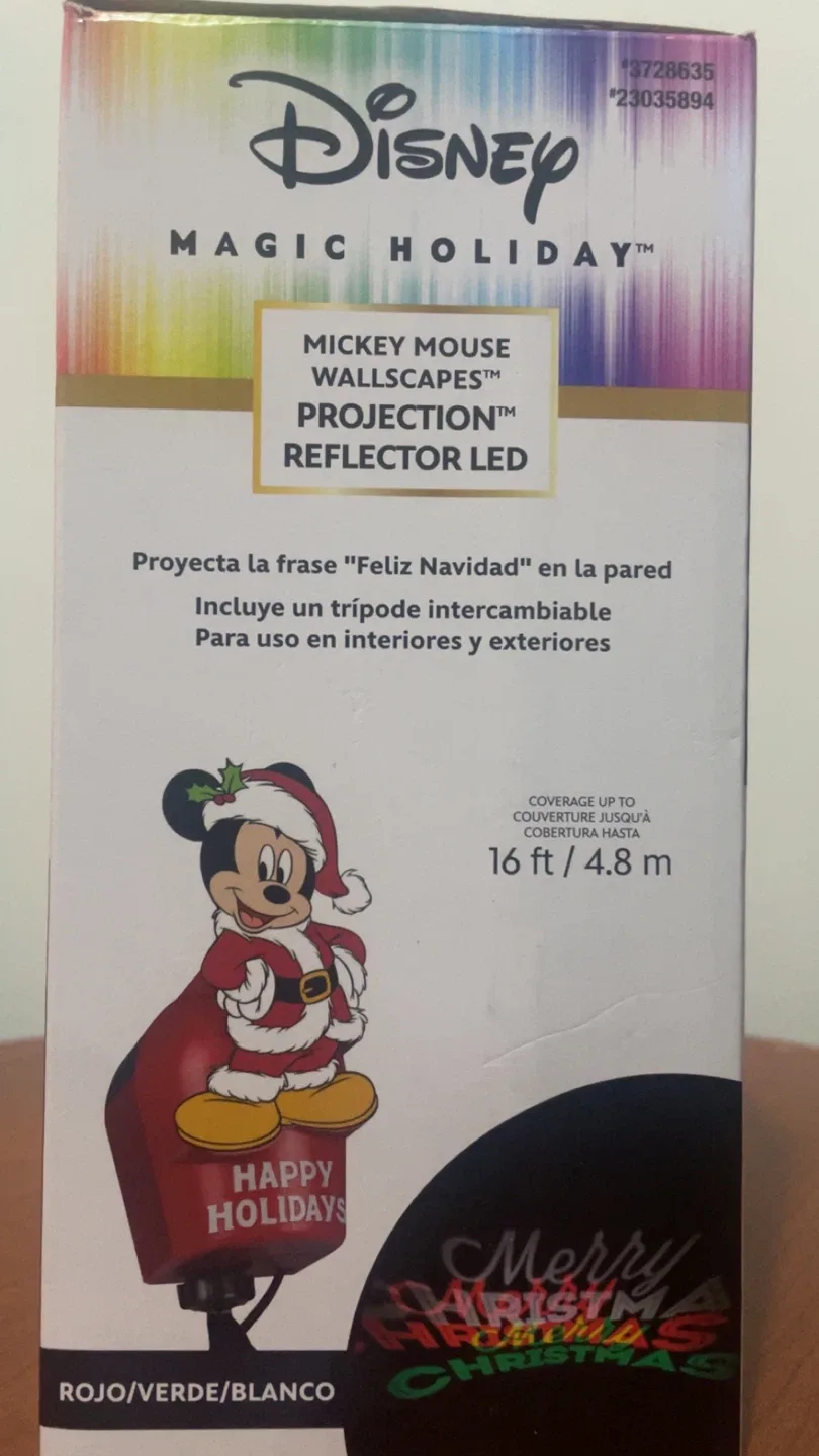 Disney Mickey Mouse LED Projection Spotlight - New image indicator(2)