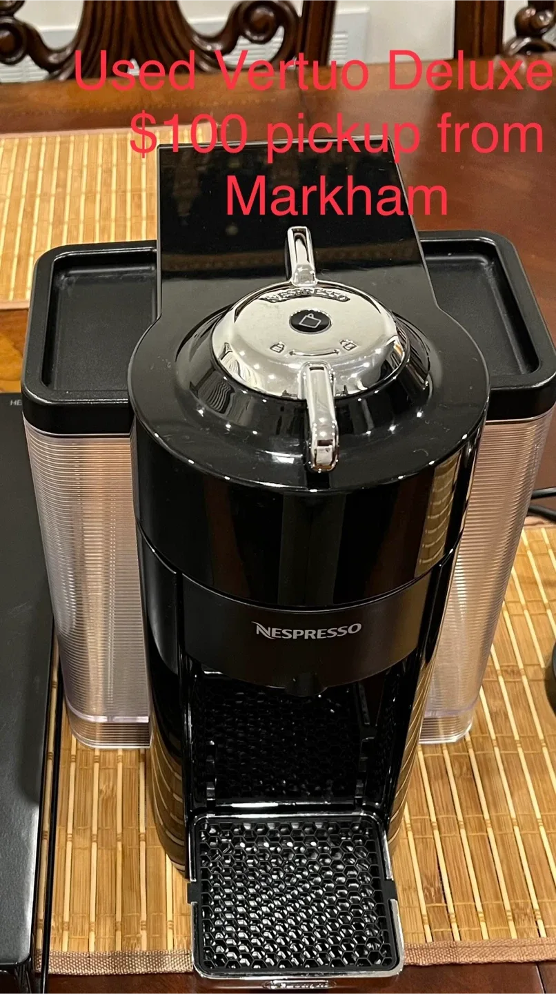 Nespresso Vertuo Deluxe Coffee Machine