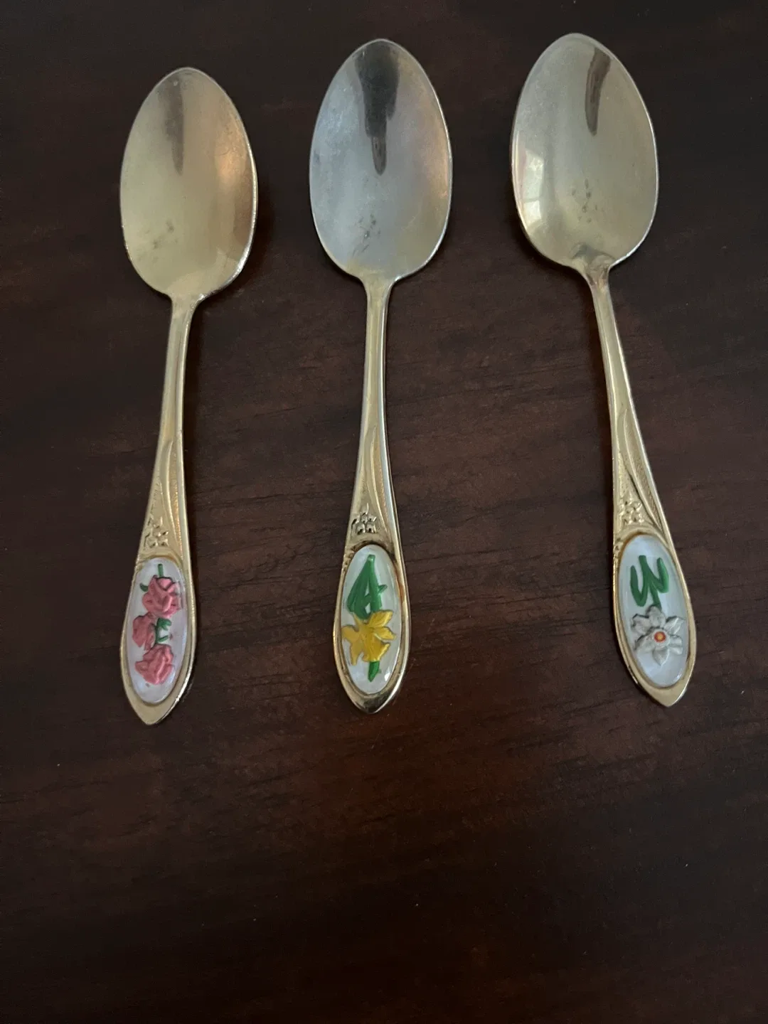 Vintage Souvenir Spoons - Set of 3