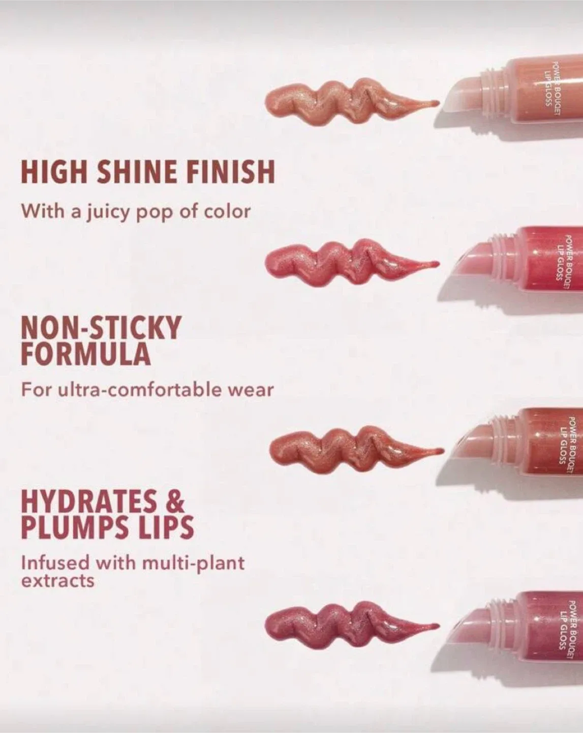 SHEGLAM Power Bouquet Lip Gloss – Sunny Sands / Freesia image indicator(7)