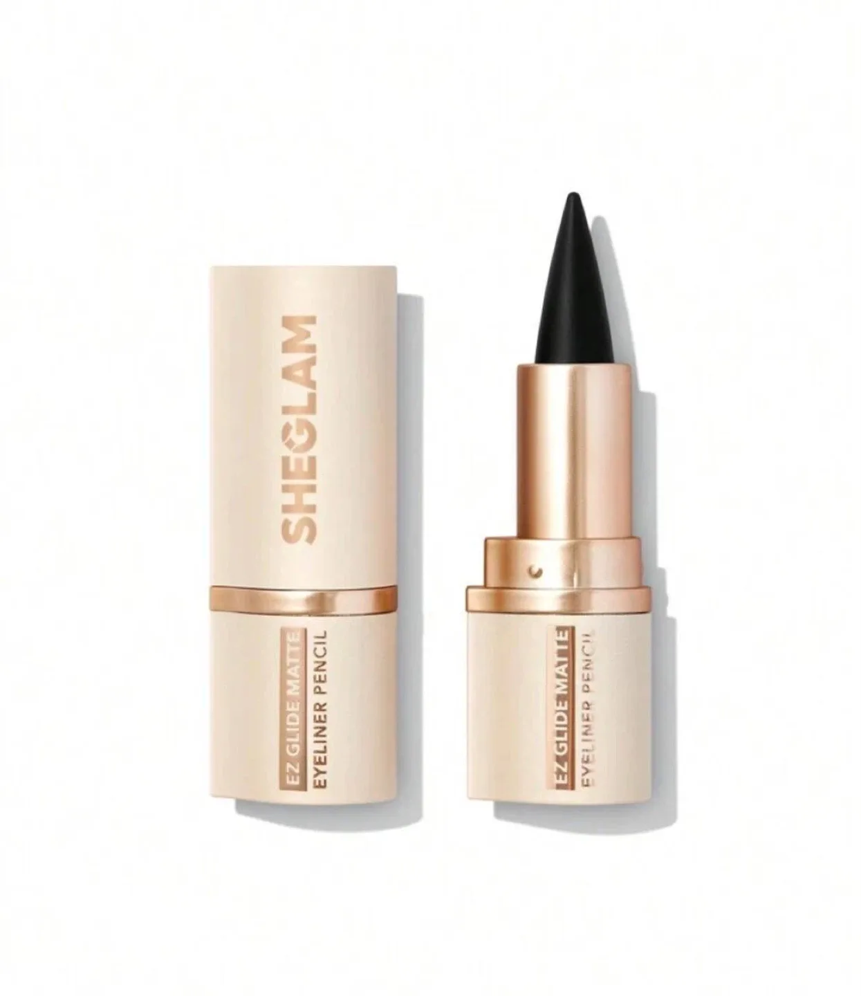 SHEGLAM Smooth Glide Matte Eyeliner Pencil - Black image indicator(3)