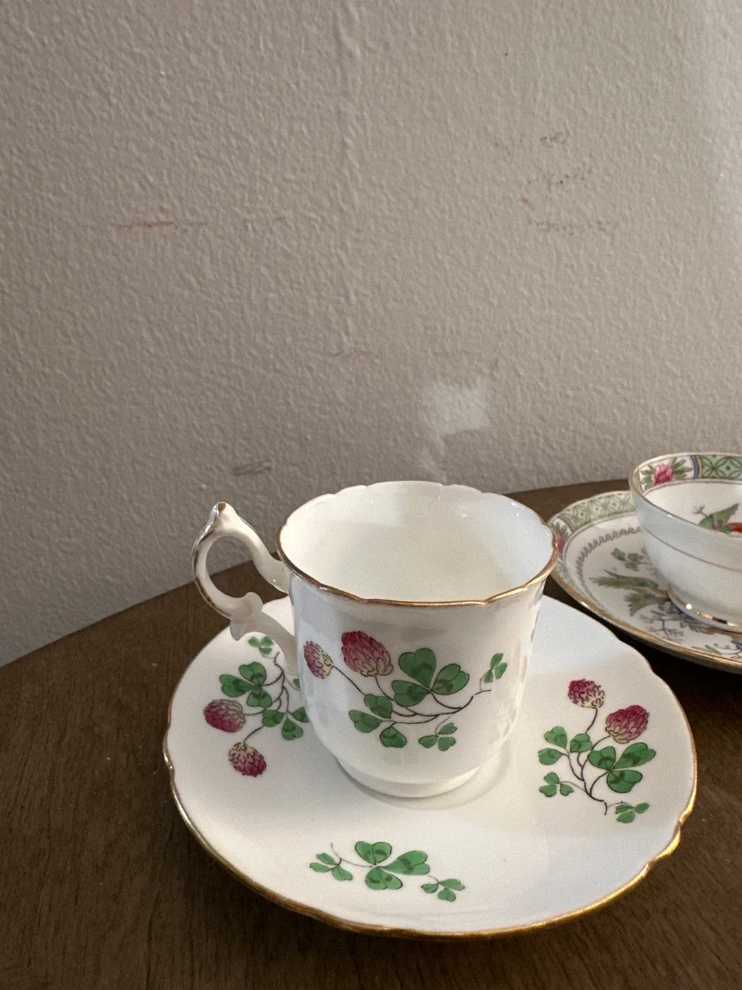 Vintage Tea Cups and Saucers - Set of 7 image indicator(6)