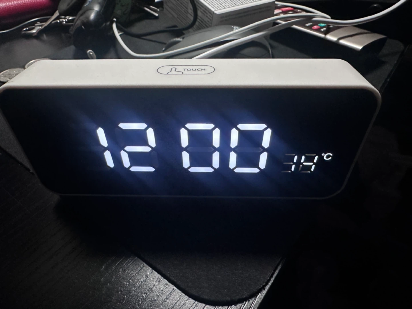 Touch Digital Alarm Clock