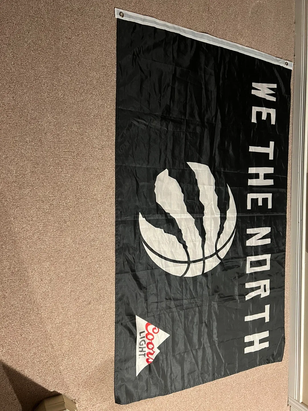 Toronto Raptors Coors Light 'We The North' Flag