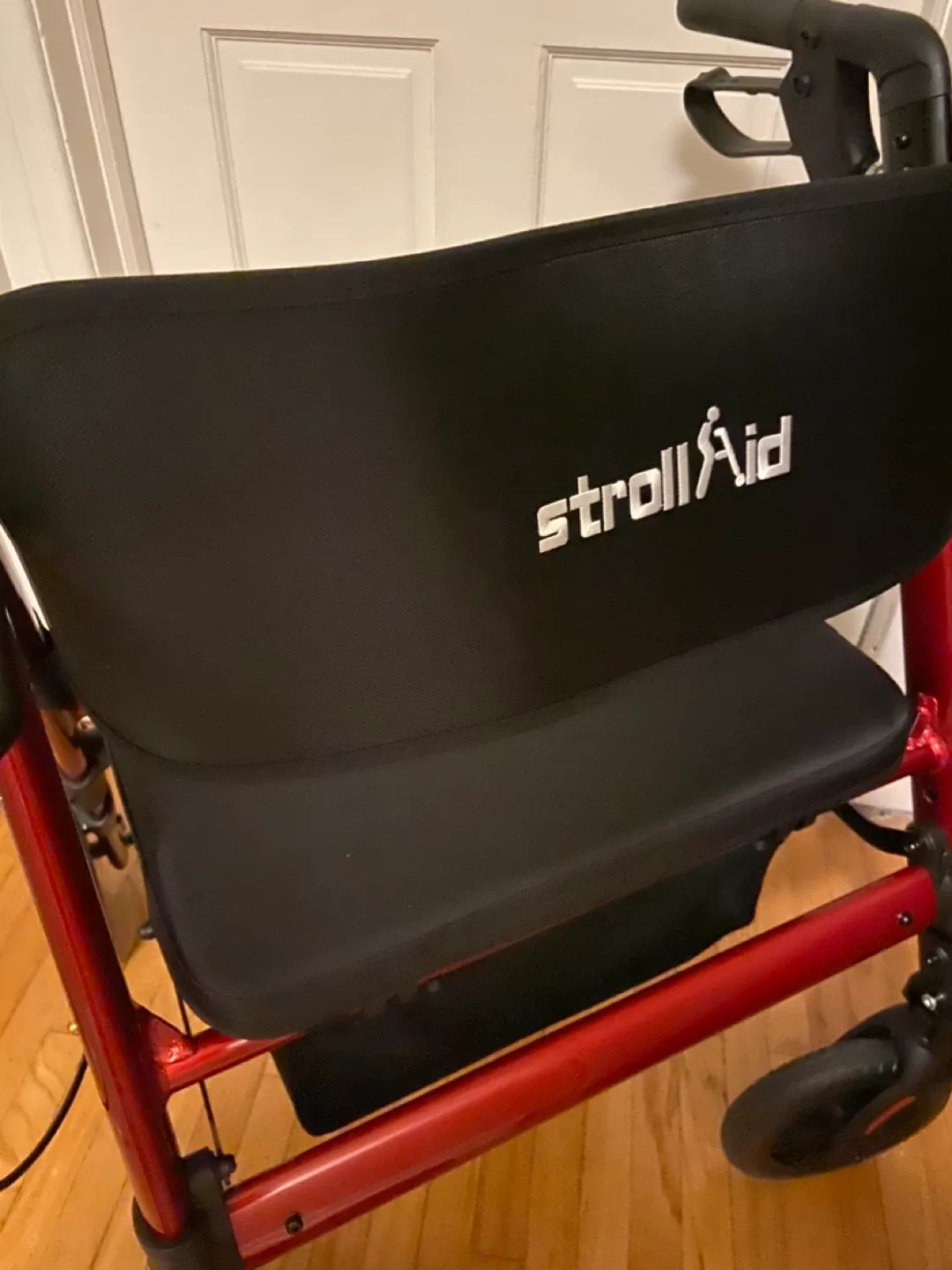 New StrollAid Heavy Duty Rollator Walker Wheelchair Combo image indicator(9)