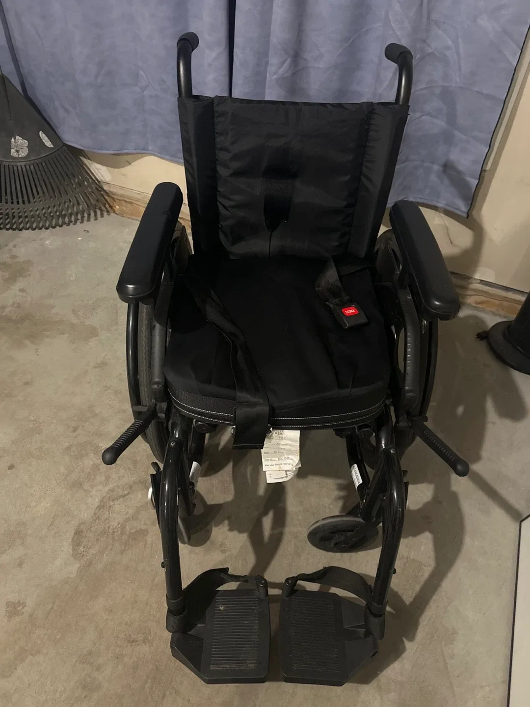 Motion Composites Black Wheelchair