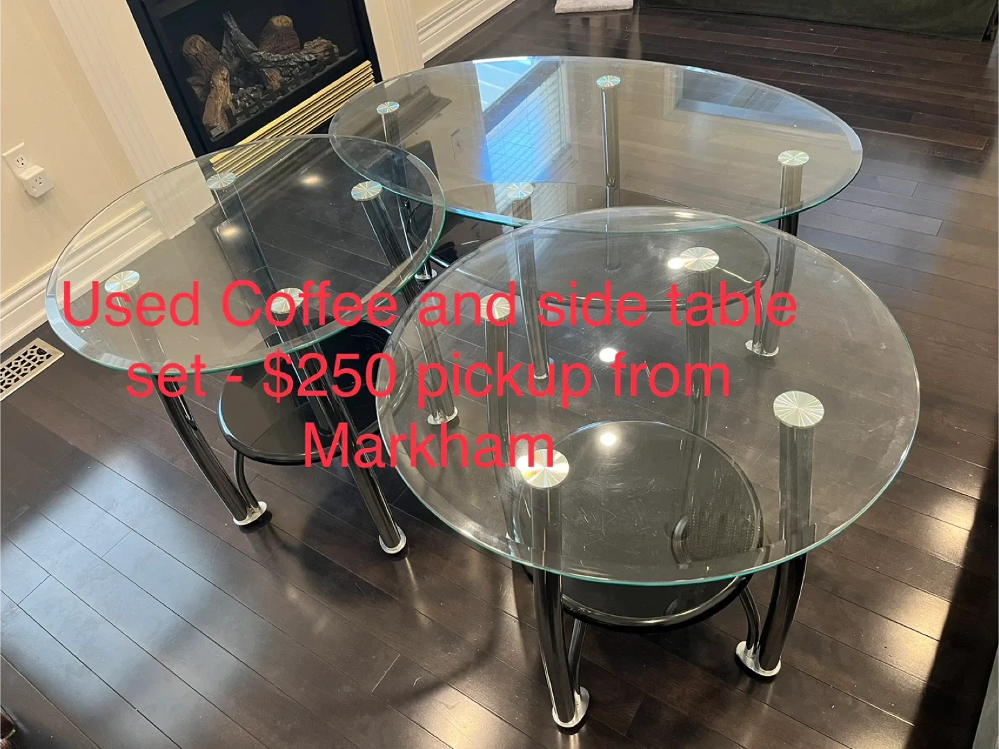 Coffee and Side Table Set