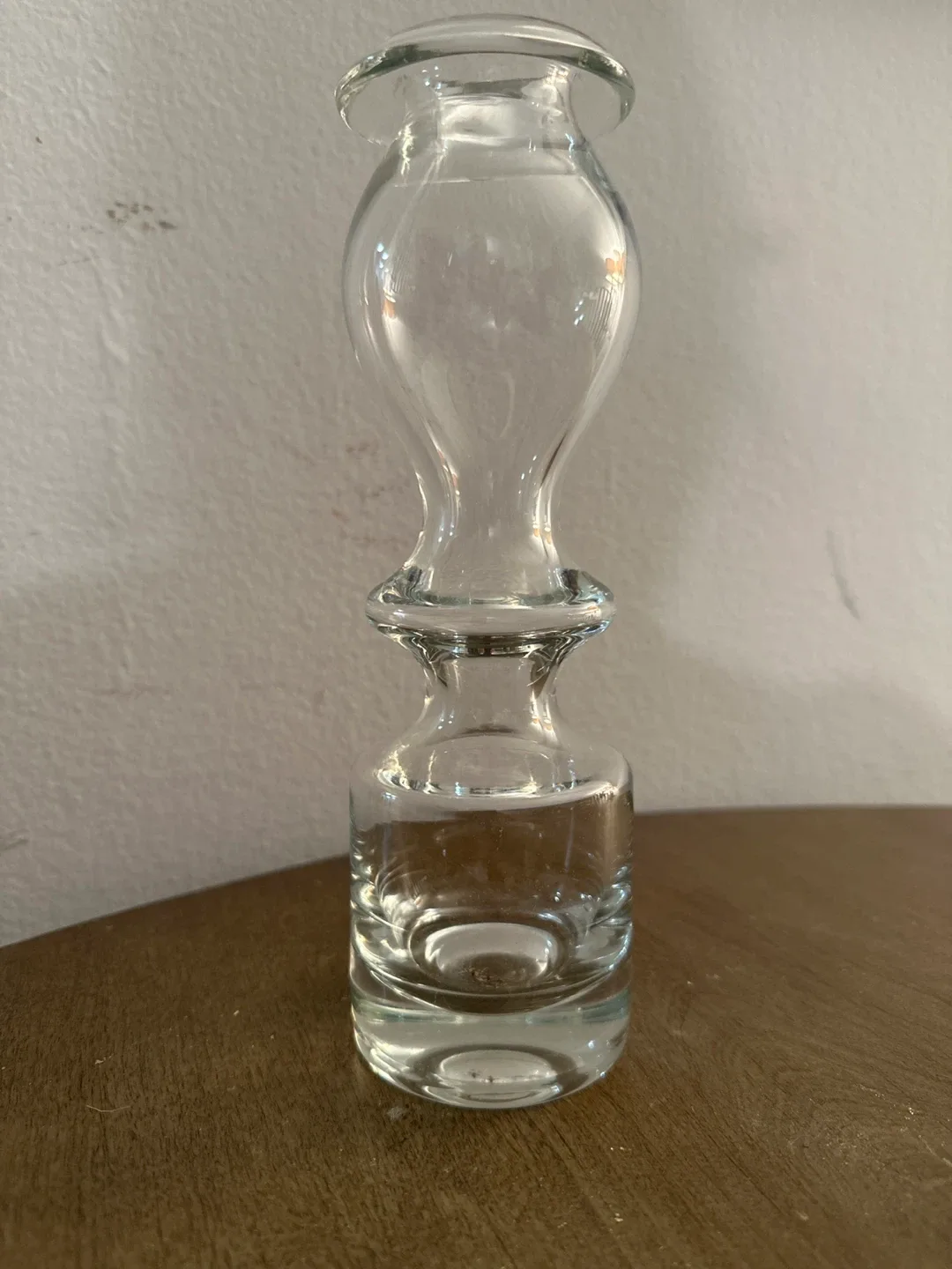 Clear Glass Bud Vase