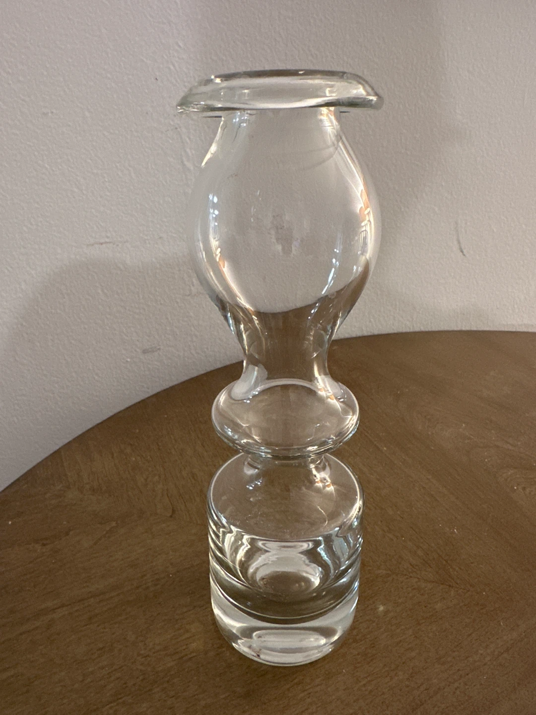 Clear Glass Bud Vase - photo 3