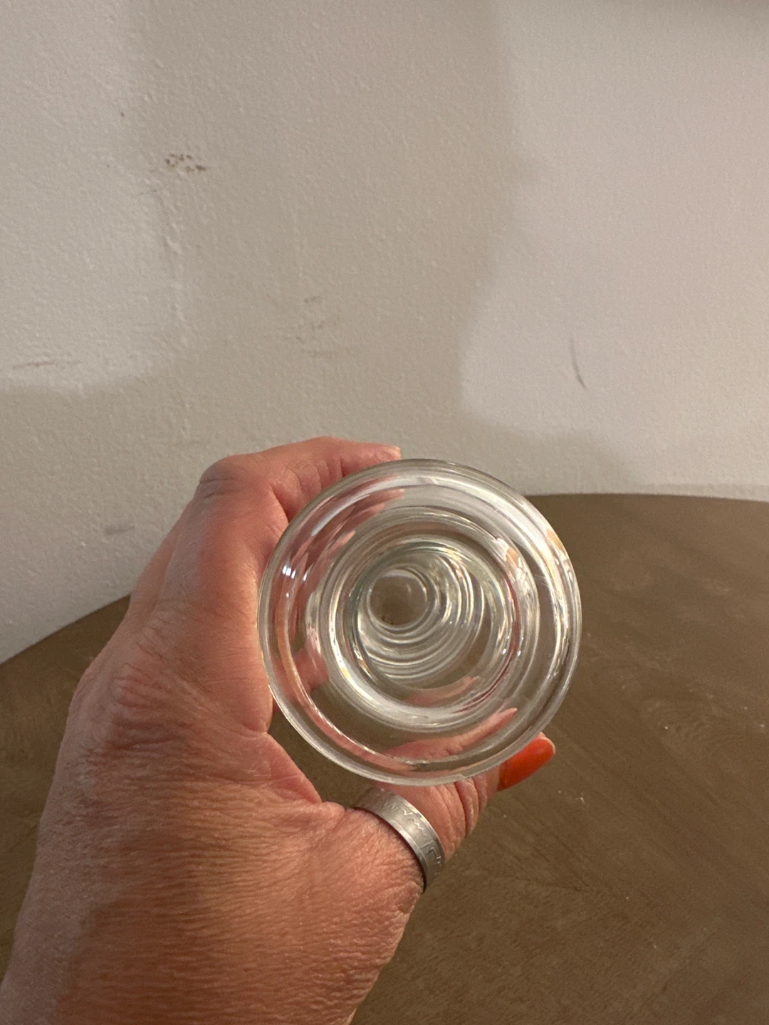 Clear Glass Bud Vase - photo 2
